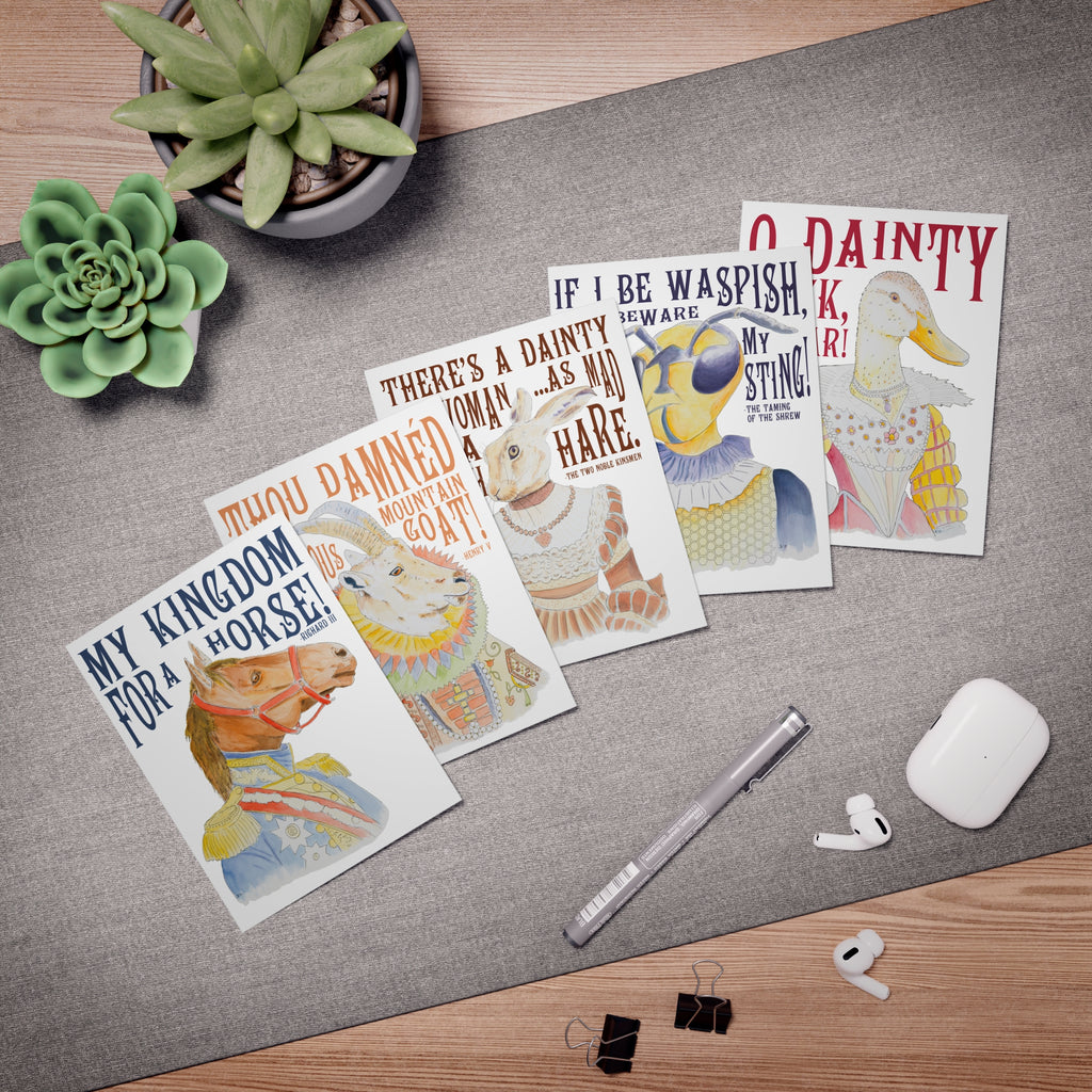 Fairest Creatures Greeting Card Set