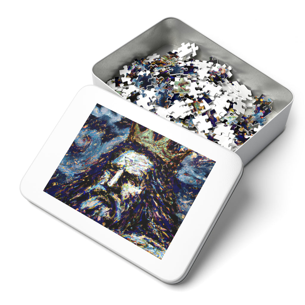 King Lear in Pointillism Shakespeare Puzzle