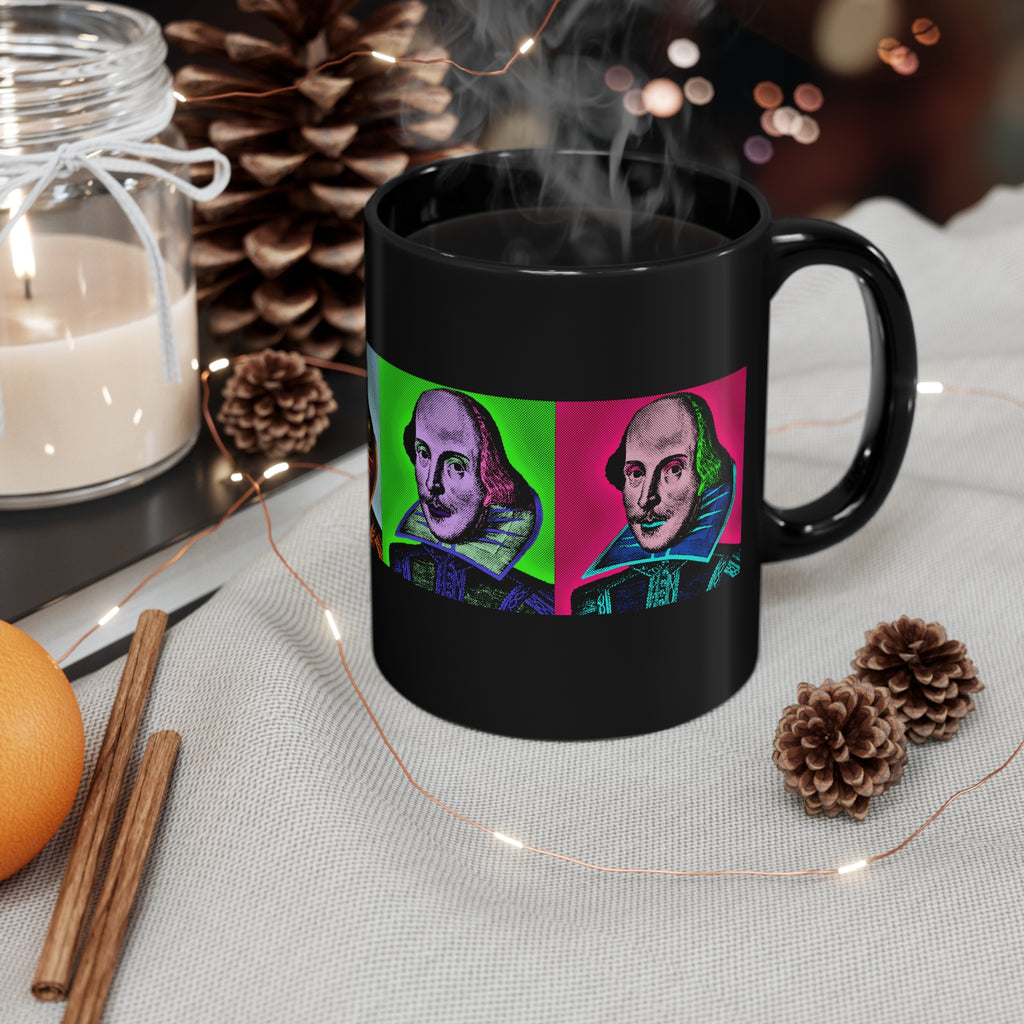 Pop Shakespeare Mug - Black