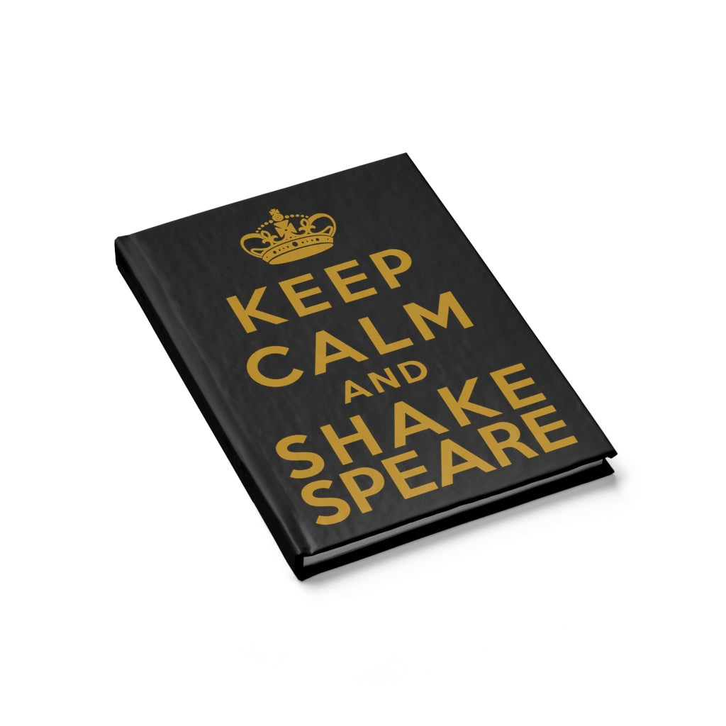 Keep Calm and Shakespeare Journal (Blank)