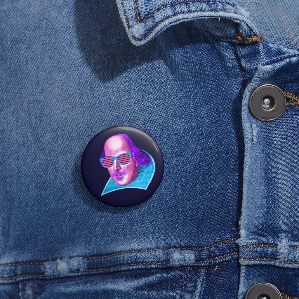 2021 Shakespeare Pin Buttons