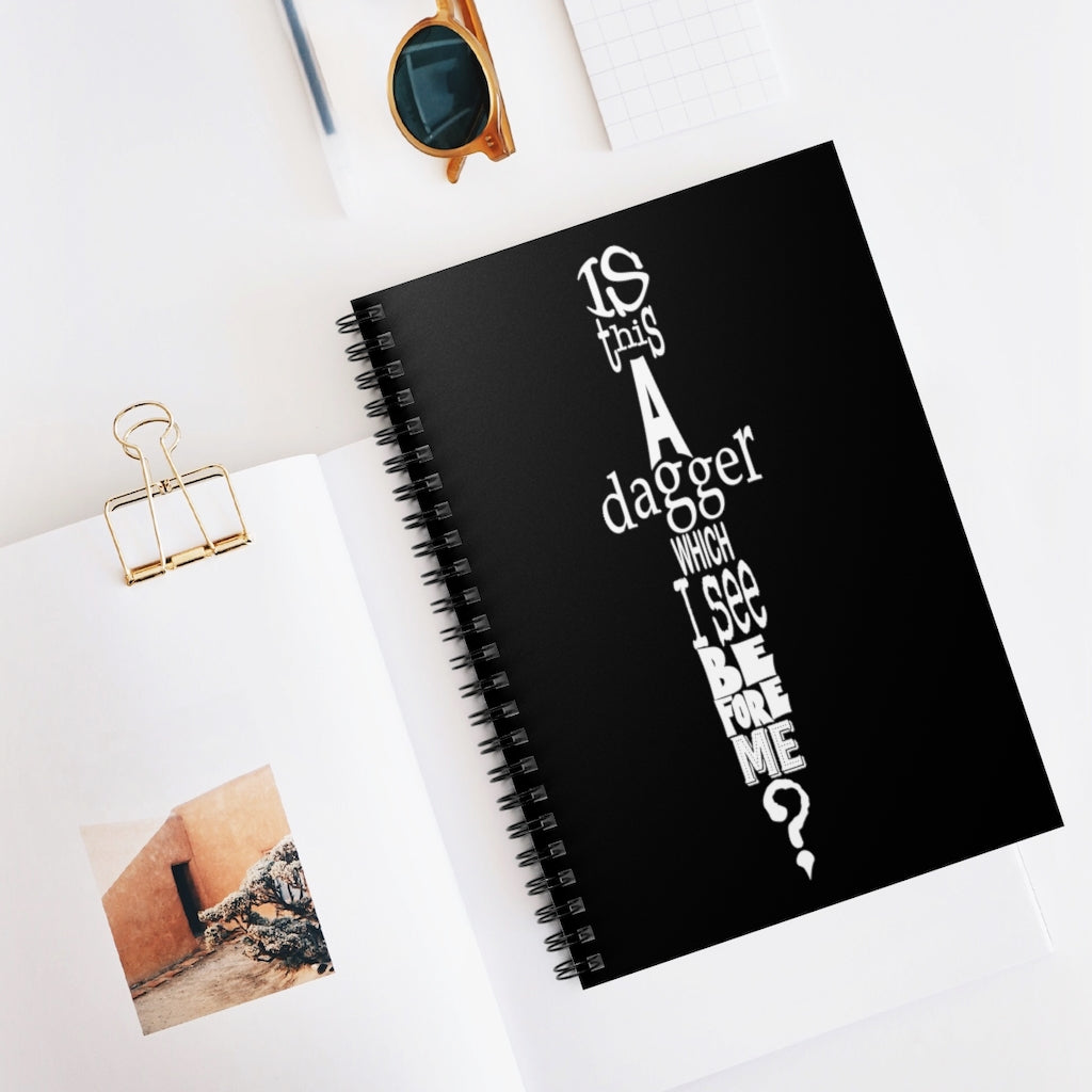 Is This A Dagger? Spiral Notebook - Ruled Line
