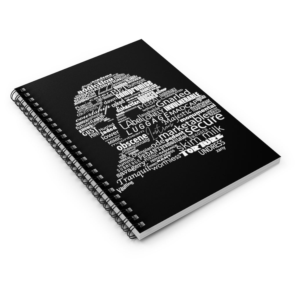 Words of Shakespeare Spiral Notebook - Ruled Line